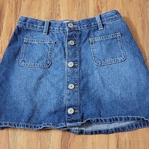 Levi's Strauss High Rise Denim Skirt Size 28